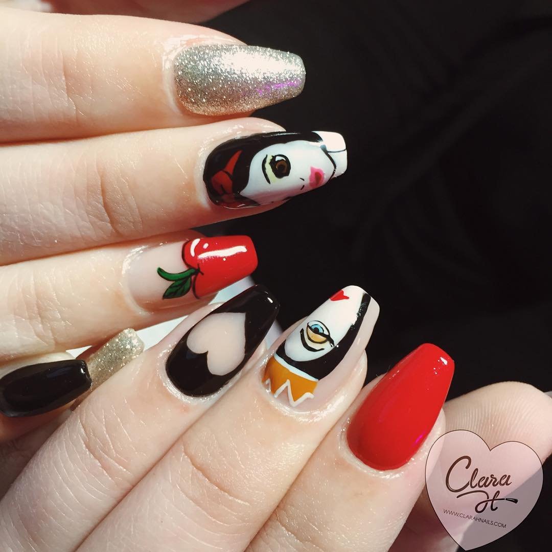  Snow White Nails