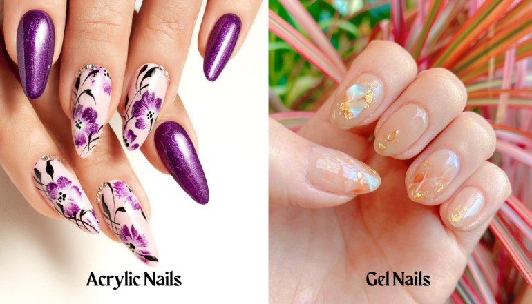 Gel vs Acrylic Nails