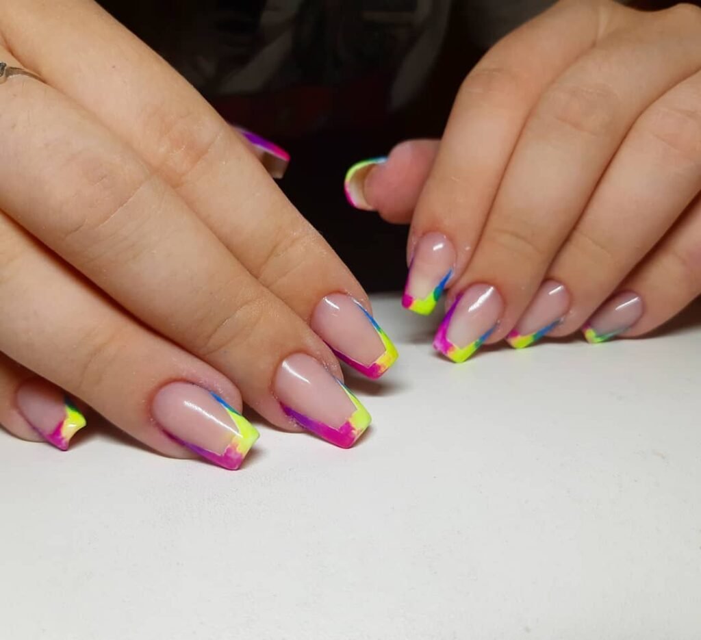 Neon French Tip