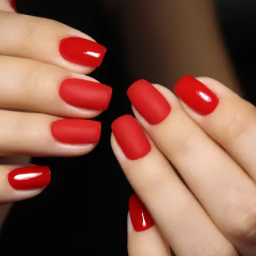 Red Nail Colour