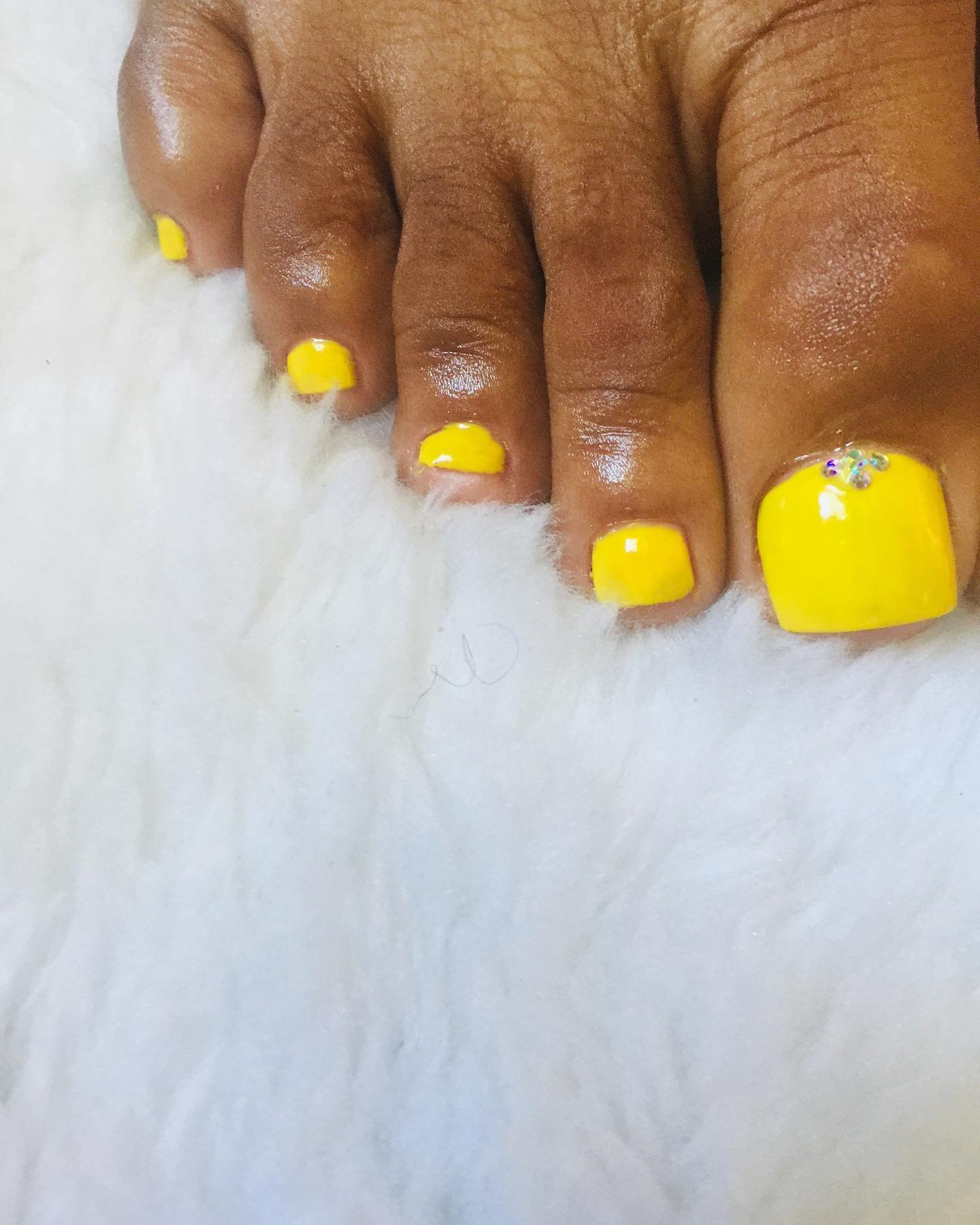 mellow yellow nail polish